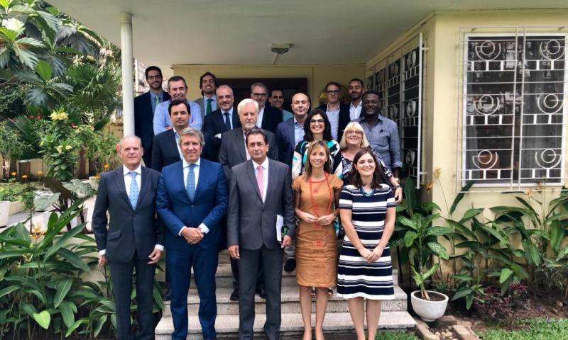 La Embajada de España en Ghana y Casa África se reúnen con una representación del sector empresarial español en el país