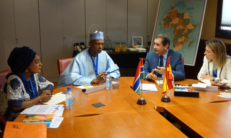 Los ministros de Turismo de Gambia, Costa de Marfil y R. D. Congo conocen el sector turístico canario