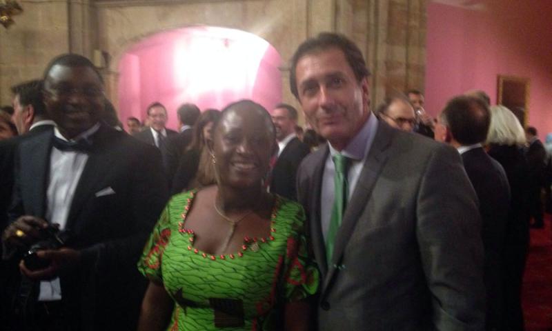 La periodista Caddy Adzuba recibe el Premio Príncipe de Asturias de la Concordia 2014