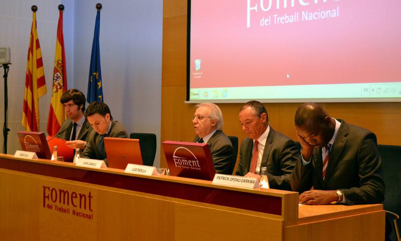 El Banco Africano de Desarrollo muestra las posibilidades de sus licitaciones en la sede de Foment del Treball