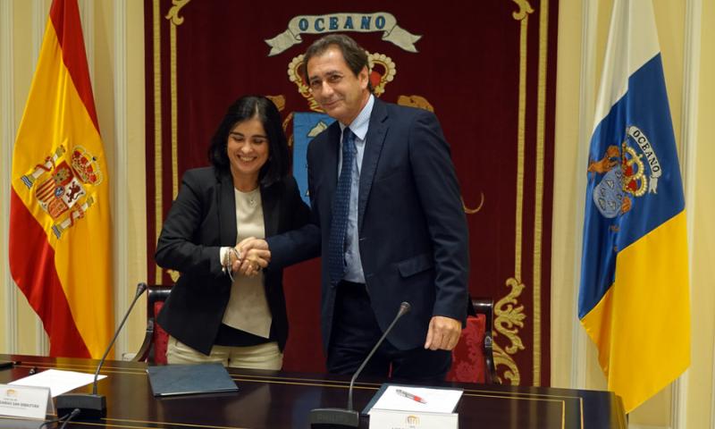 Casa África firma un convenio de colaboración con el Parlamento de Canarias