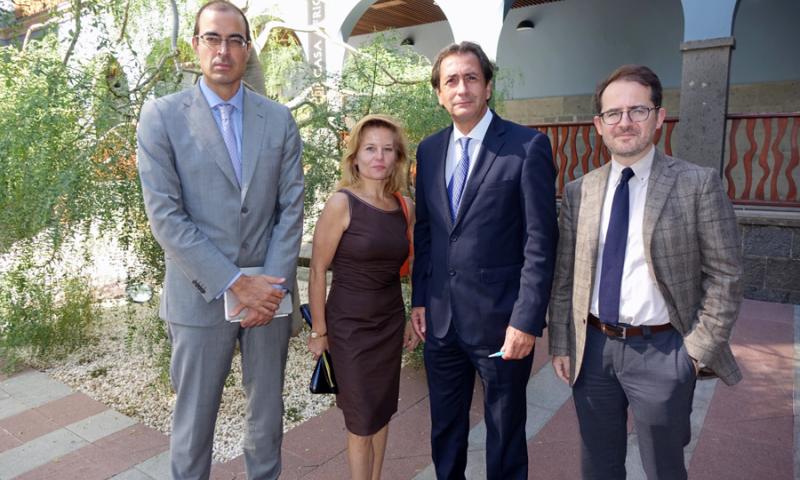 La Embajadora de España en Cabo Verde, Caridad Batalla, en Casa África