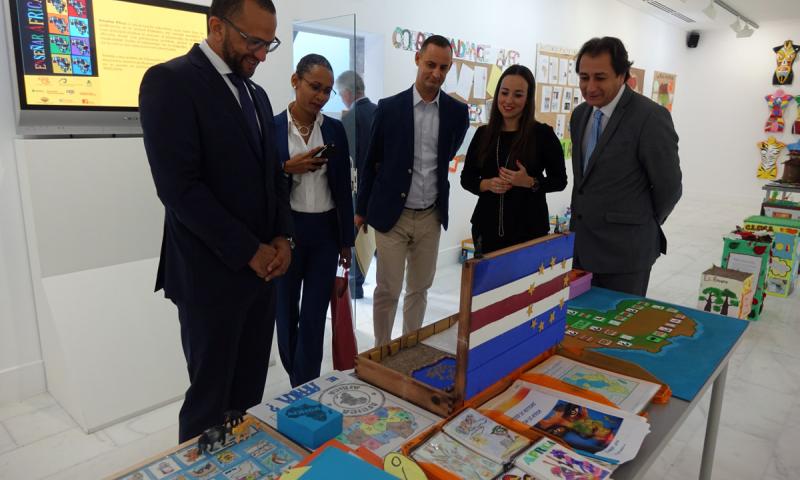 Casa África recibe la visita del ministro de Cultura e Industrias Creativas de Cabo Verde