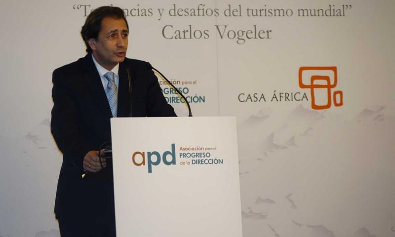 El Secretario Ejecutivo de la OMT, Carlos Vogeler, en Casa África