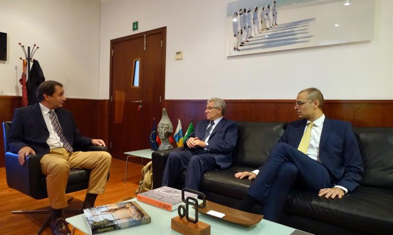 El embajador de España en Mauritania arranca en Casa África dos días de visitas y reuniones en el Archipiélago