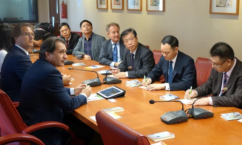 Una misión empresarial china visita Casa África