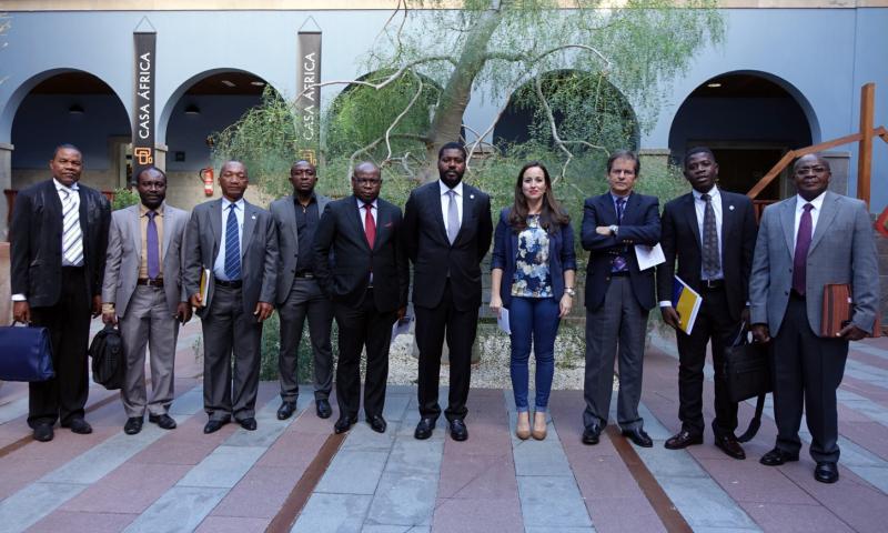 Casa África recibe la visita de una delegación de la Administración de Puertos de Guinea Ecuatorial