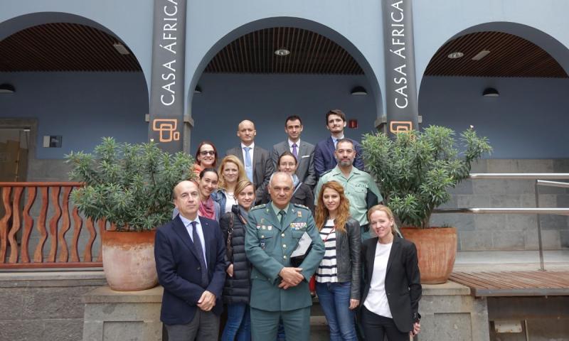 Casa África recibe a una delegación de altos funcionarios de la Comisión Europea