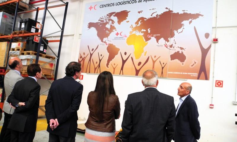 Casa África y el Centro Logístico de Ayuda Humanitaria de Cruz Roja en Las Palmas de Gran Canaria reforzarán su colaboración