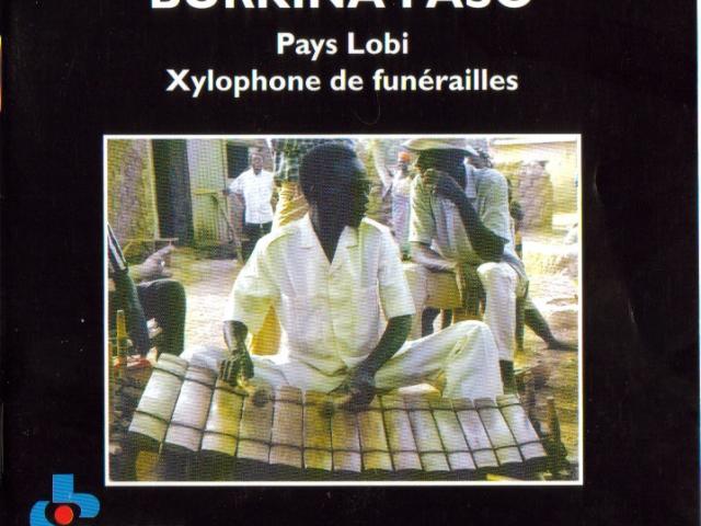 Burkina Faso : pays Lobi : xylophone de funérailles
