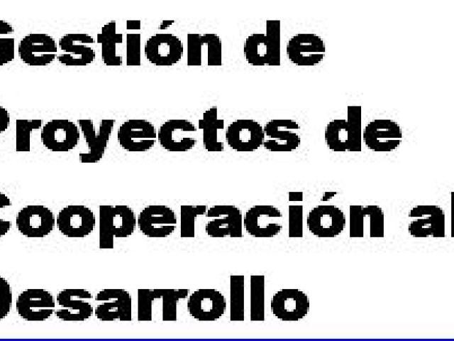Estudio sobre la Gestión de Proyectos de Cooperación al Desarrollo
