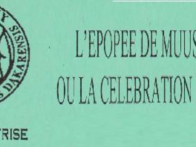L'Epopée de muusaa moolo ou la celebration de l'esclave
