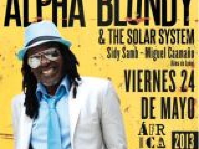 Concierto Alpha Blondy, África Vive 2013 en Madrid