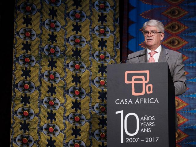 10º Aniversario Casa África. Discurso de Alfonso Dastis, ministro de Asuntos Exteriores y de Cooperación