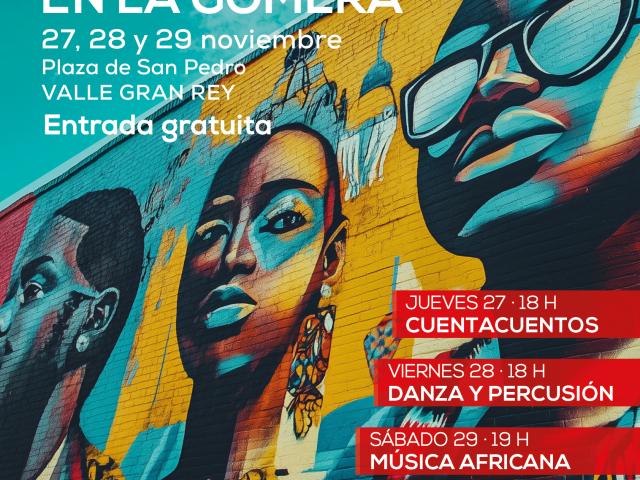 Cartel V Semana África La Gomera
