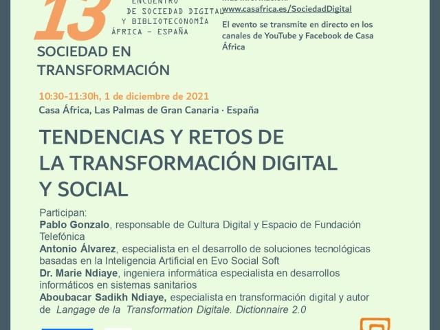 Soporte de difusión. Mesa 1: 13º Encuentro de Sociedad Digital y Biblioteconomía.