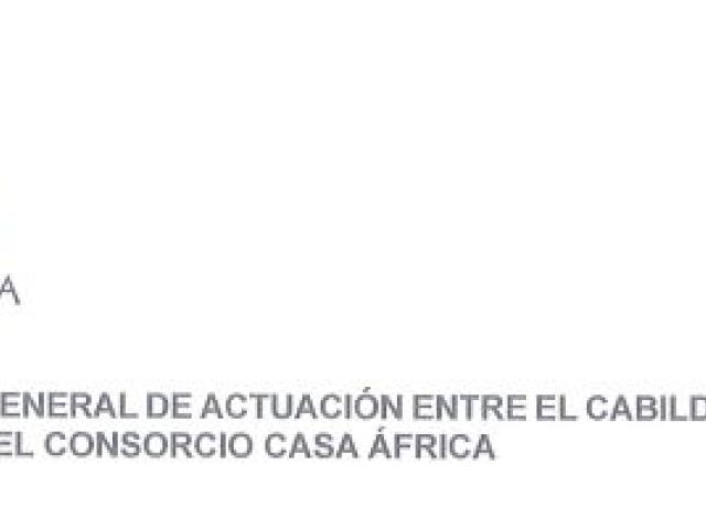 Protocolo General de Actuación entre el Cabildo Insular de La Gomera y el Consorcio Casa África