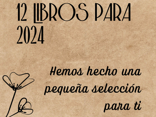 Tus 12 libros para 2024