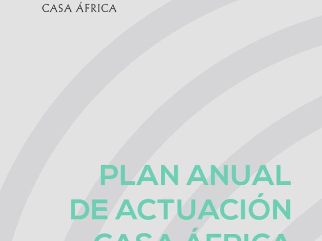 Plan Anual de Actuación de Casa África para 2022