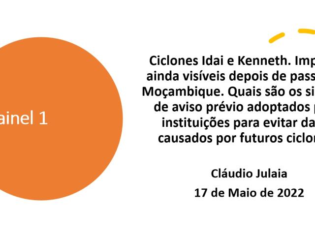 Los ciclones Idai y Kenneth y su impacto en Mozambique