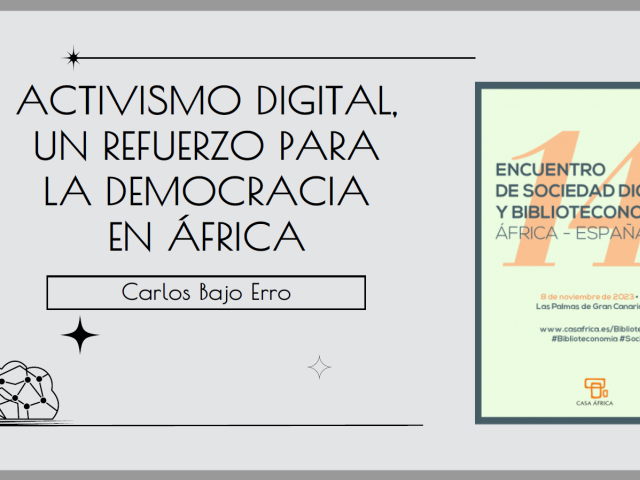 Presentación de Carlos Bajo en el 14º Encuentro de Sociedad Digital y Biblioteconomía