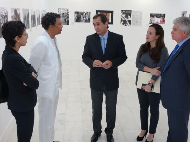 El ministro de Cultura de Cabo Verde, Mário Lúcio Sousa, visita Casa África