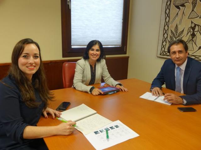 Parlamento canario, MxA y Casa África avanzan en su colaboración para el primer encuentro de mujeres parlamentarias africanas en Canarias