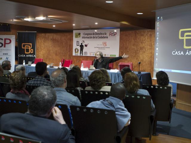 La UPCC celebra en Casa África el I Congreso de Derecho a la Información de la Ciudadanía