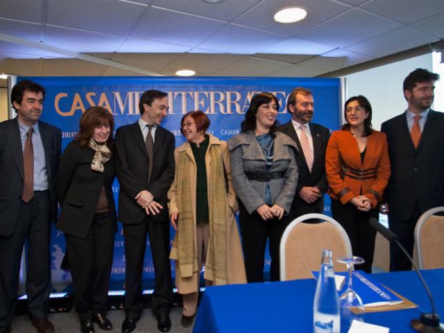 La secretaria de Estado de Cooperación Internacional preside la presentación oficial de Casa Mediterráneo a la sociedad alicantina
