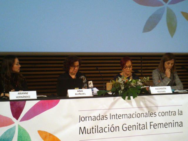 Casa África, en las jornadas contra la mutilación genital femenina organizadas por la UNAF en Madrid