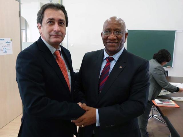 El Director General de Casa África se reúne con el nuevo embajador de Sudáfrica en España