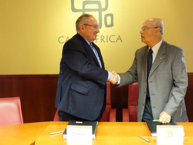 Casa África y la Cámara de Comercio de España firman un convenio para acercar las pymes españolas al continente vecino