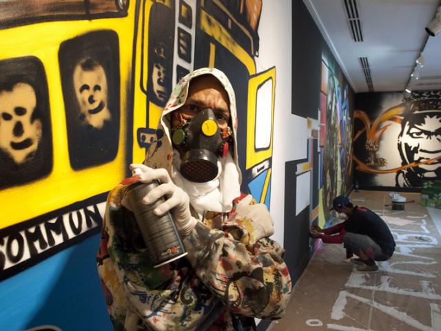 'Graffrica. Arte Urbano Africano' transforma las salas de exposición de Casa África
