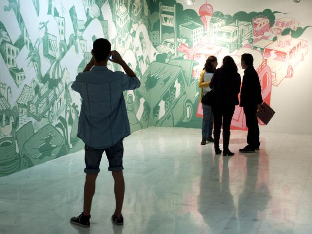 'Graffrica. Arte Urbano Africano' transforma las salas de exposición de Casa África