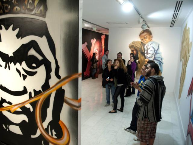 'Graffrica. Arte Urbano Africano' transforma las salas de exposición de Casa África