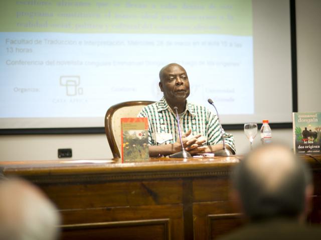El escritor congoleño Emmanuel Dongala imparte conferencias en la Universidad Autónoma de Madrid y en la Universidad de Granada