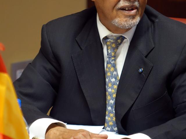 El presidente de la Cámara de Comercio de Mauritania visita Casa África