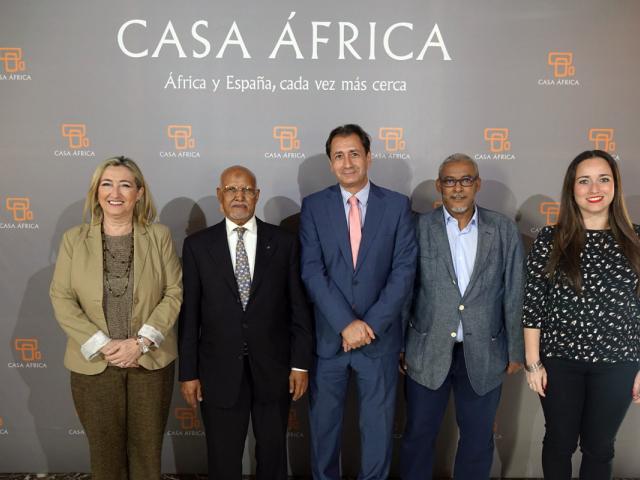 El presidente de la Cámara de Comercio de Mauritania visita Casa África
