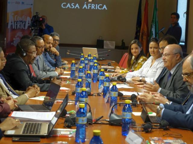 Una delegación de responsables del sector sanitario mauritano se reúne en Casa África