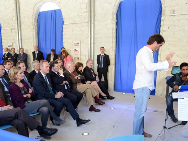 El director general de Casa África participa en la presentación de la Red de Casas ante el presidente de la Comisión Europea