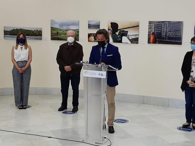 Inauguración de Africa(nos) en el Parlamento de Canarias