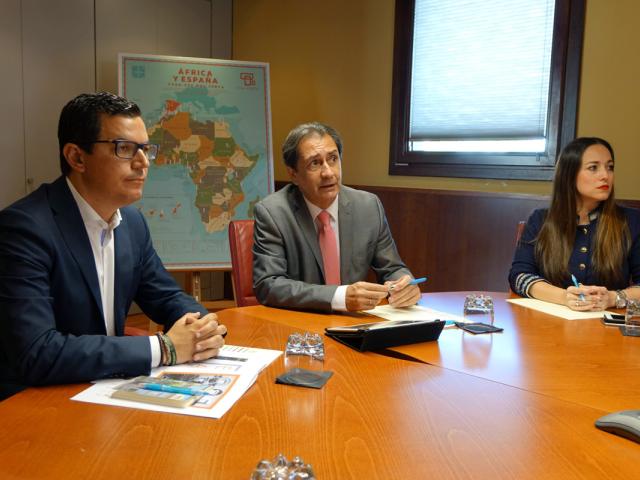 El vicepresidente del Gobierno de Canarias destaca el potencial del archipiélago como plataforma logística y de servicios con África
