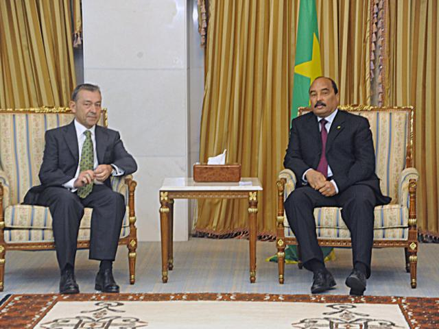 Luis Padrón, parte de la delegación del Gobierno de Canarias que se encuentra en Mauritania