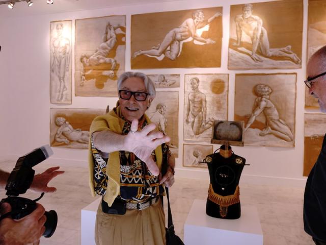 Pepe Dámaso expone su obra africana en Casa África