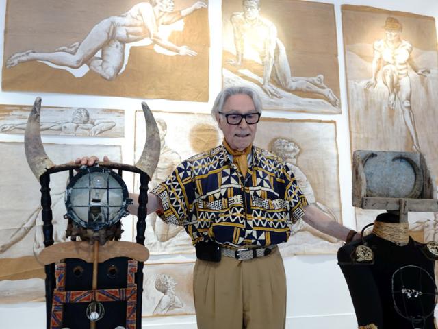 Pepe Dámaso expone su obra africana en Casa África