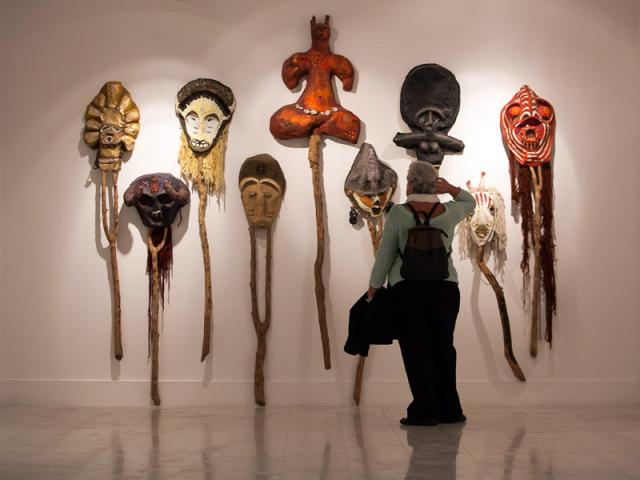 Pepe Dámaso expone su obra africana en Casa África