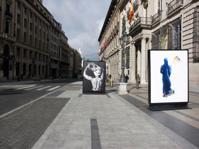 La mujer africana, protagonista de una exposición fotográfica al aire libre y en formato gigante en la calle Alcalá
