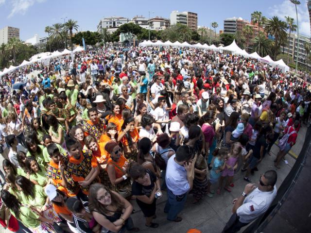 Más de 5.000 personas celebran África Vive en Las Palmas de Gran Canaria