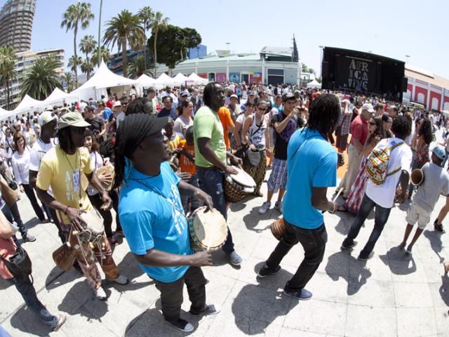 Más de 5.000 personas celebran África Vive en Las Palmas de Gran Canaria