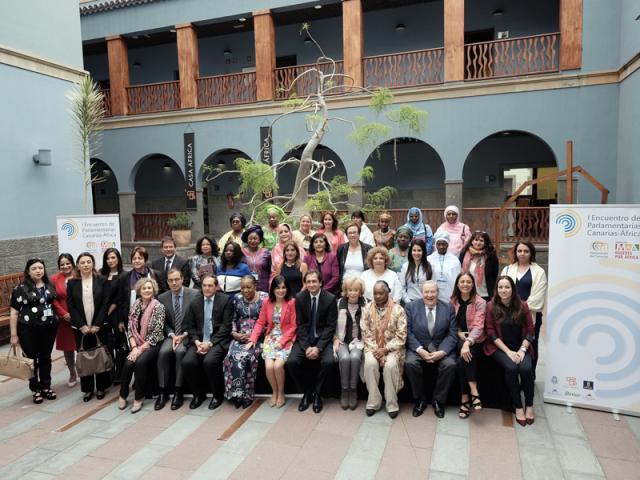 El I Encuentro de Parlamentarias Canarias-África concluye en Casa África
